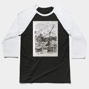 cemetery Baseball T-Shirt